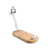 Support à jambon pivotant et pliable Maestro 48 x 18,5 cm Ibili - Mathon - 2