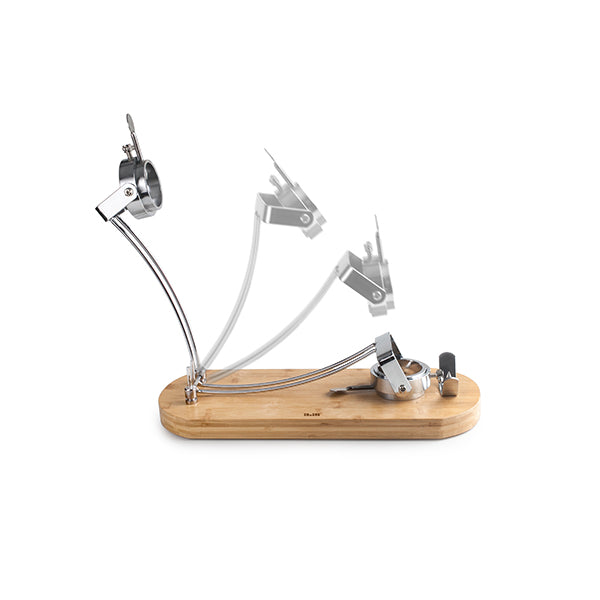 Support à jambon pivotant et pliable Maestro 48 x 18,5 cm Ibili - Mathon - 3