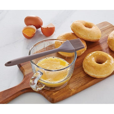 Pinceau de cuisine en silicone 21 cm taupe Mathon - Mathon - 2
