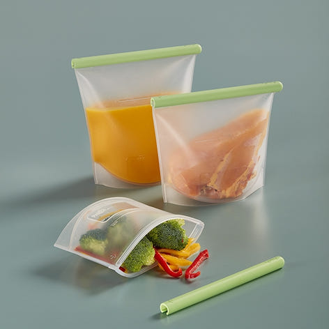 3 sacs silicone 0,25L, 0,5L et 1L Lékué - Mathon - 1