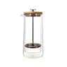Cafetière à piston en verre double paroi Ogo - Mathon - 1