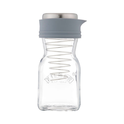 Shaker pour vinaigrette en verre et inox 500 ml Kilner - Mathon - 1