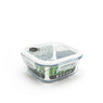 Plat carré en verre 800ml Pebbly - Mathon - 1