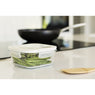 Plat carré en verre 800ml Pebbly - Mathon - 4