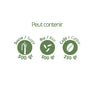 Pot en verre carré couvercle bambou 800ml Pebbly - Mathon - 3