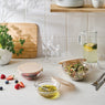 Set de 3 saladiers en verre avec couvercle  Mathon - Mathon - 6