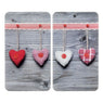 Set 2 couvre-plaques protection motifs Coeurs Wenko by Maximex - Mathon - 2