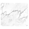 Set 2 couvre-plaques protection motif marbre Wenko by Maximex - Mathon - 1