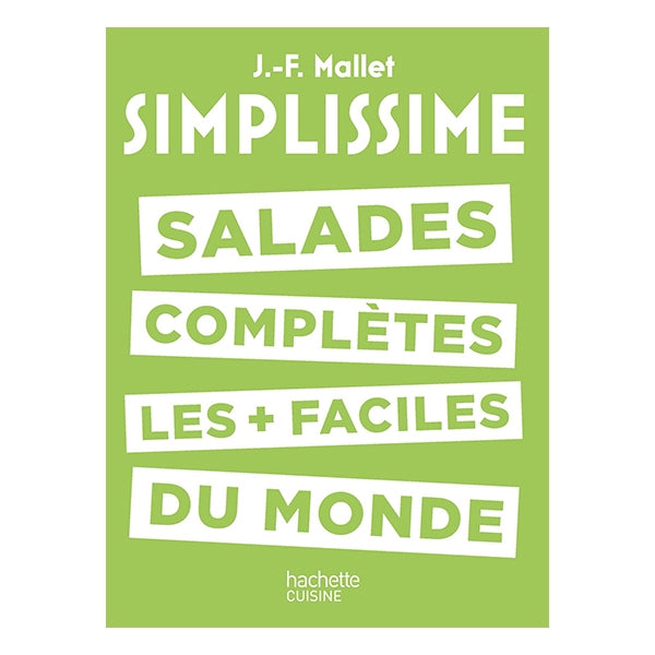Livre Simplissime Salades complètes les plus faciles du monde Hachette pratique - Mathon - 1