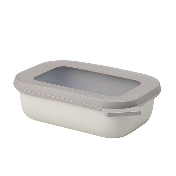 Bol multifonction rectangulaire Cirqula 500 ml Nordic White Mepal - Mathon