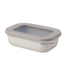 Bol multifonction rectangulaire Cirqula 500 ml Nordic White Mepal - Mathon