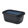 Bol multifonction rectangulaire Cirqula 750 ml Nordic Black Mepal - Mathon