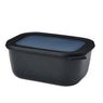 Bol multifonction rectangulaire Cirqula 1500 ml Nordic Black Mepal - Mathon - 1