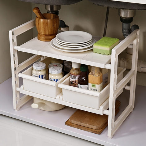 Rangement sous évier extensible - Mathon - 1