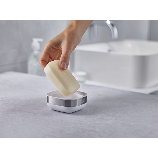 Slim Steel-Porte Savon compact Joseph Joseph - Mathon - 4
