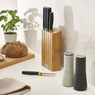 Set de 2 moulins sel et poivre gris blanc Joseph Joseph - Mathon - 2