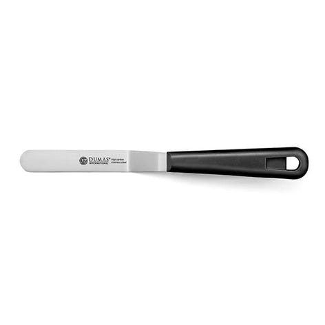 Spatule coudée en inox 13 cm Sabatier International - Mathon