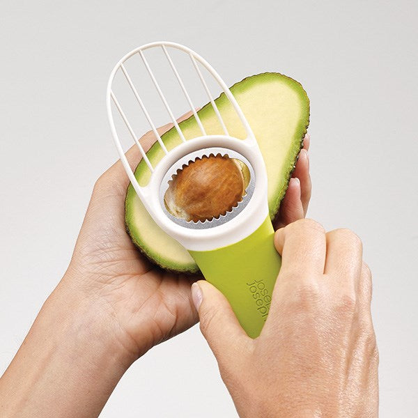 Ustensile pour avocat 3 en 1 GoAvocado Joseph Joseph - Mathon - 4