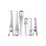 Set 6 pinces à sachet en inox 8 et 11,5 cm Mathon - Mathon - 2