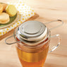 Infuseur à thé avec poignées pliables et support inox Mathon - Mathon - 6