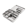 Set de 5 bacs de préparation culinaire en inox Mathon - Mathon - 4