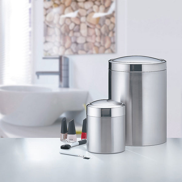 Poubelle cosmétique inox ronde Ari 7 L Kela - Mathon - 2
