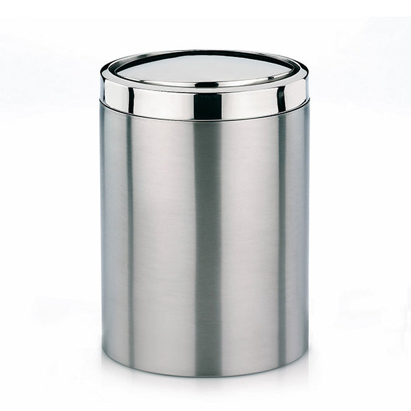 Poubelle cosmétique inox ronde Ari 7 L Kela - Mathon - 1