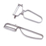 Lot 2 éplucheurs inox lame droite et dentelée Mathon - Mathon - 1