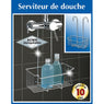 Serviteur de douche en acier inoxydable Wenko by Maximex - Mathon - 5