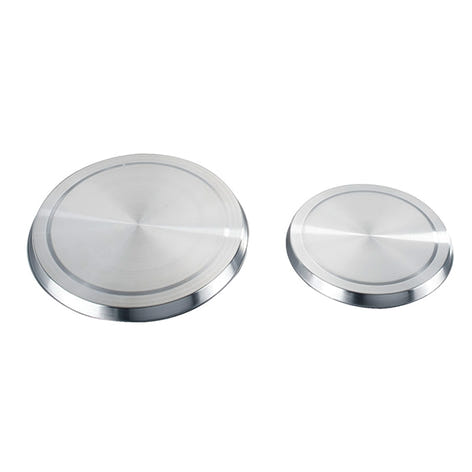 Set de 4 cache-plaques en inox Wenko by Maximex - Mathon - 2