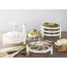 6 assiettes à huîtres empilables 9 huîtres + 1 citron Roger Orfèvre - Mathon - 4
