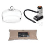 Lot fumoir avec cloche 26 cm et sciure de hêtre pour fumage - Mathon - 1