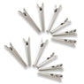 Lot 12 pinces à sachet en inox 8 et 11,5 cm Mathon - Mathon - 1