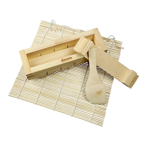 Set à sushis bambou 4 pièces Dexam - Mathon