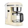 Machine à café électrique crème 1,7 L 1100 W 5KCM1209EAC Kitchenaid - Mathon - 2