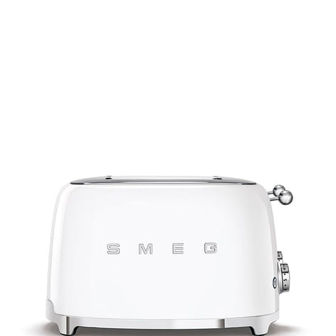 Toaster 4 fentes 2000 W TSF03WHEU blanc Smeg - Mathon - 2