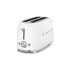 Grille pain 4 tranches 1500 W TSF02WHEU blanc Smeg - Mathon - 2