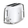 Grille pain 4 tranches 1500 W TSF02SSEU chromé Smeg - Mathon - 1