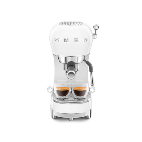 Machine à café expresso 1 L 1350 W ECF02WHEU blanc Smeg - Mathon - 1