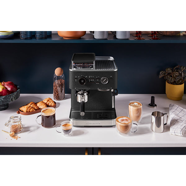 Machine à café semi-automatique avec broyeur 5KES6551BK Kitchenaid - Mathon - 5