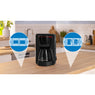 Cafetière filtre électrique MyMoment noir 1200 W TKA2M113 Bosch - Mathon - 9