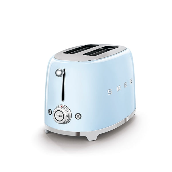 Toaster 2 tranches bleu azur 950 W TSF01PBEU Smeg - Mathon - 3