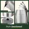 Bouilloire électrique en inox sans fil 1,5 L 3000 W Core Collection JK1600E Cuisinart - Mathon - 2