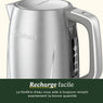 Bouilloire électrique en inox sans fil 1,5 L 3000 W Core Collection JK1600E Cuisinart - Mathon - 4