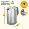 Bouilloire électrique en inox sans fil 1,5 L 3000 W Core Collection JK1600E Cuisinart - Mathon - 6