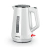 Bouilloire électrique MyMoment blanc 1,7 L 2400 W TWK1M121 Bosch - Mathon - 1