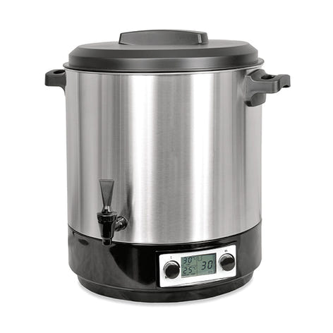 Bouilleur à bocaux inox 31 litres automatique 2000 W KCPST31LCD.IX Kitchen Chef Professional - Mathon - 1
