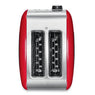 Grille-pain 2 tranches rouge 5KMT221EER Kitchenaid - Mathon - 4