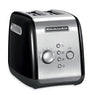 Grille-pain 2 tranches noir 5KMT221EOB Kitchenaid - Mathon - 1