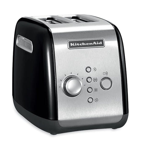 Grille-pain 2 tranches noir 5KMT221EOB Kitchenaid - Mathon - 1